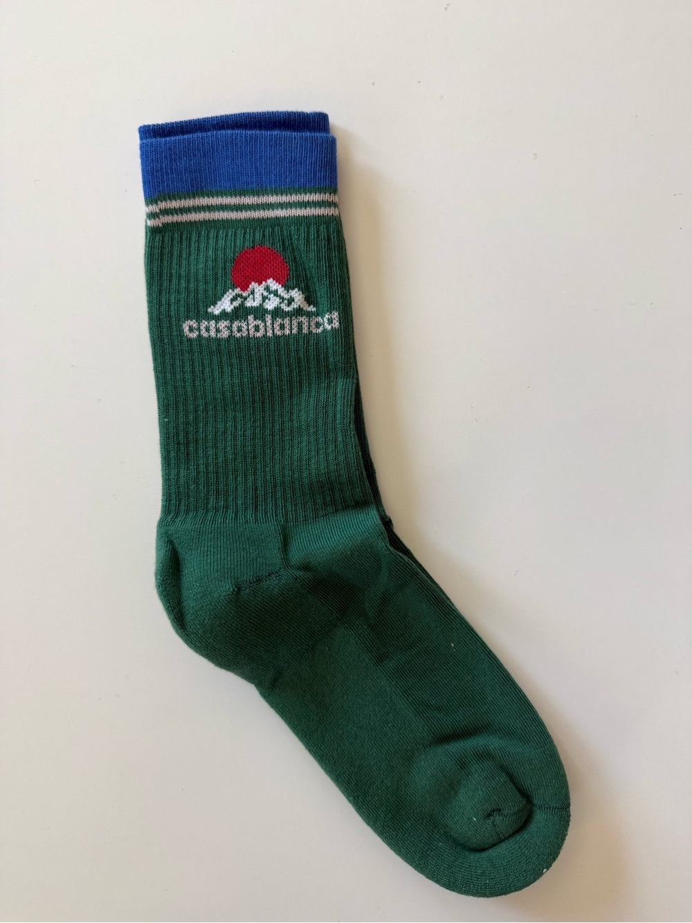 Casa Blanca printed sport socks